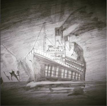 Titanic Drawing at PaintingValley.com | Explore collection of Titanic ...