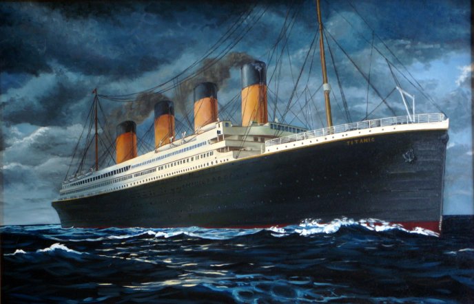 688x442 Titanic Drawing - Titanic Drawing