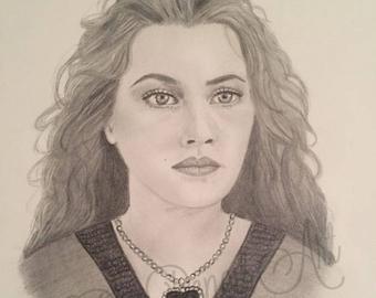 340x270 jack from titanic leonardo dicaprio original drawing in etsy - Titanic Jack Drawing