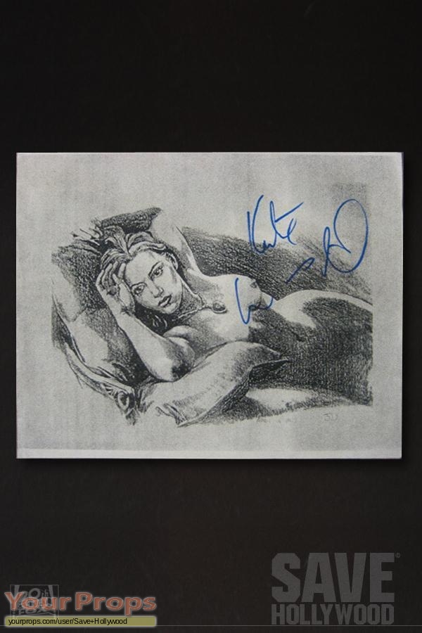 600x900 titanic signed kate winslet sketch original prod artwork - Titanic Original Drawing