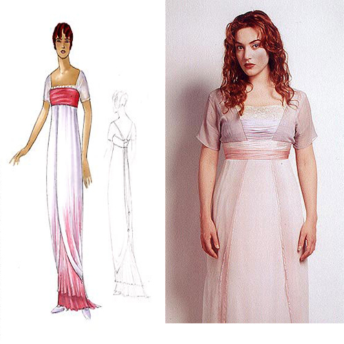 500x500 Titanic Original Costume Design Sketches - Titanic Original Drawing