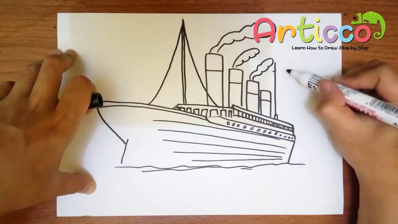  Titanic Original Drawing at PaintingValley.com Explore 