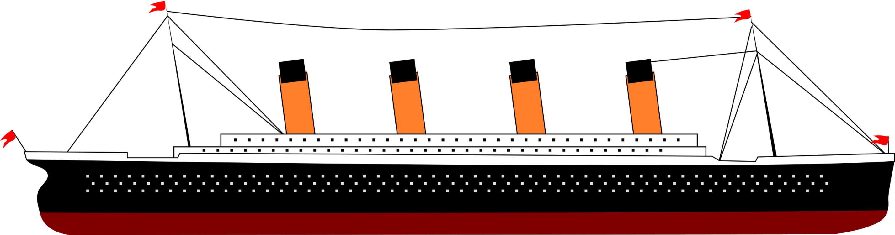 Titanic Cartoon Drawing
