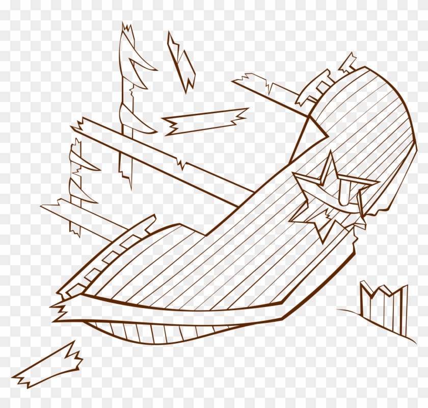 840x800 Titanic Clipart Shipwreck - Titanic Ship Drawing