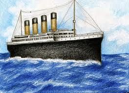 264x191 How To Draw The Titanic Ship - Titanic Ship Drawing
