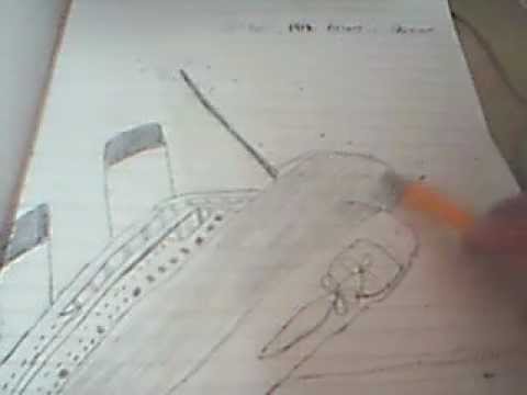 480x360 How To Draw Titanic Sinking - Titanic Sinking Drawing
