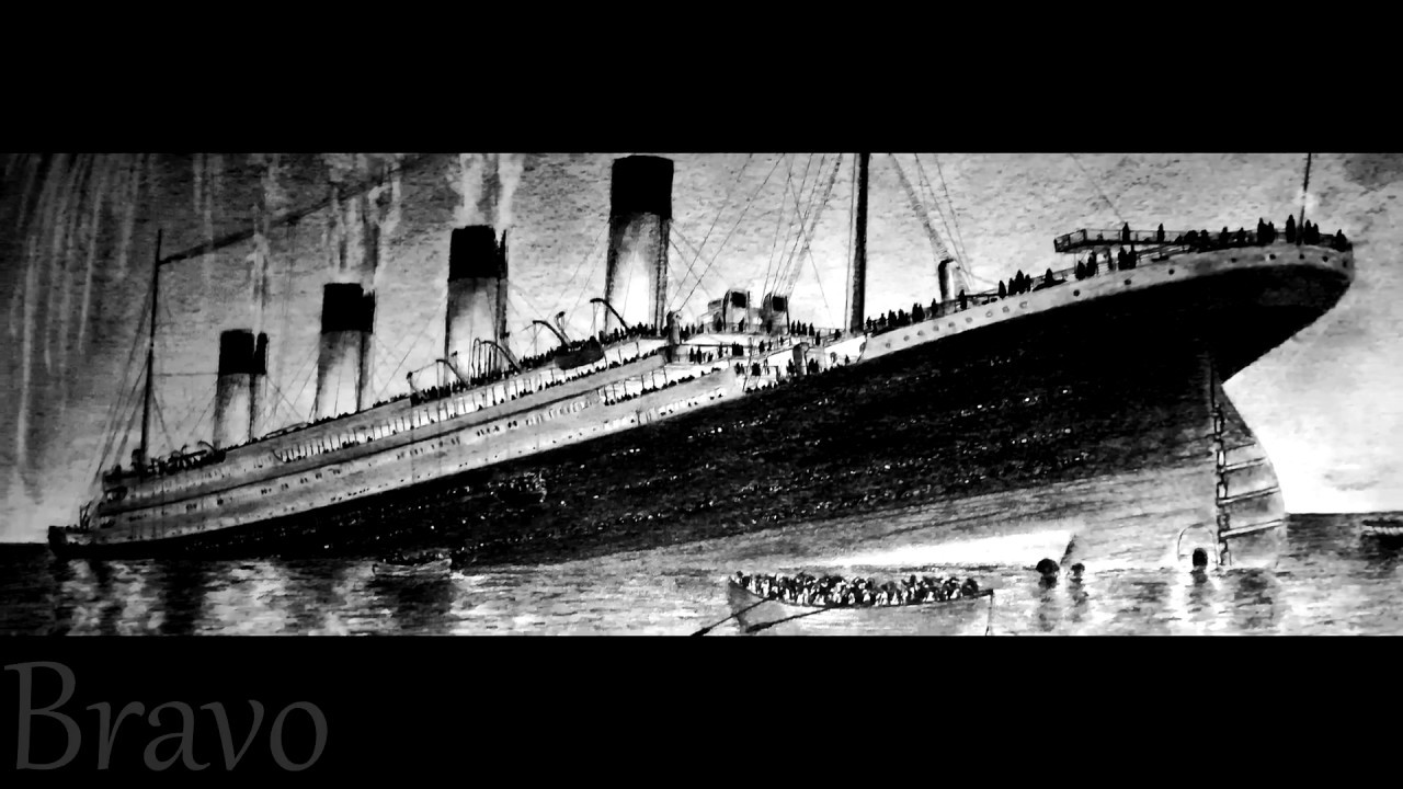 Titanic Sinking Drawing At Paintingvalley Com Explore