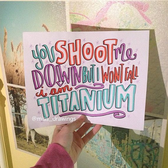 570x570 titanium david guetta feat sia inspirational music - Titanium Drawing