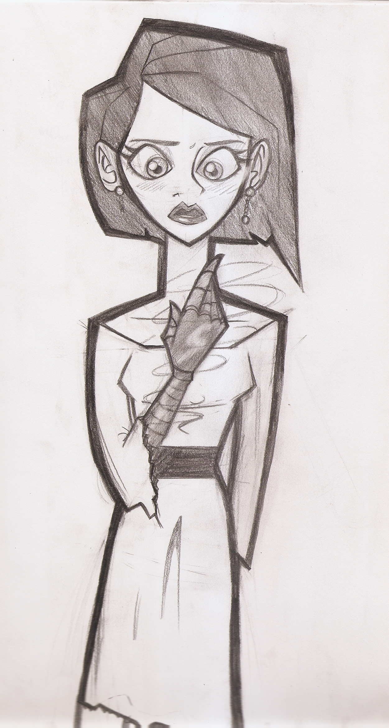 1251x2338 Titanium Molly Buffington - Titanium Drawing