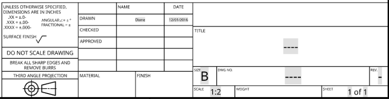 790x201 sheets - Title Drawing