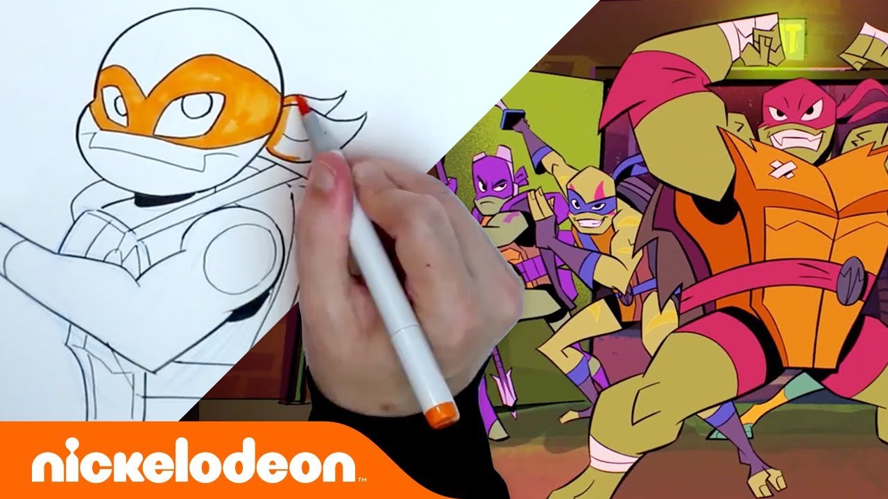 1280x720 how to draw - Tmnt Drawings