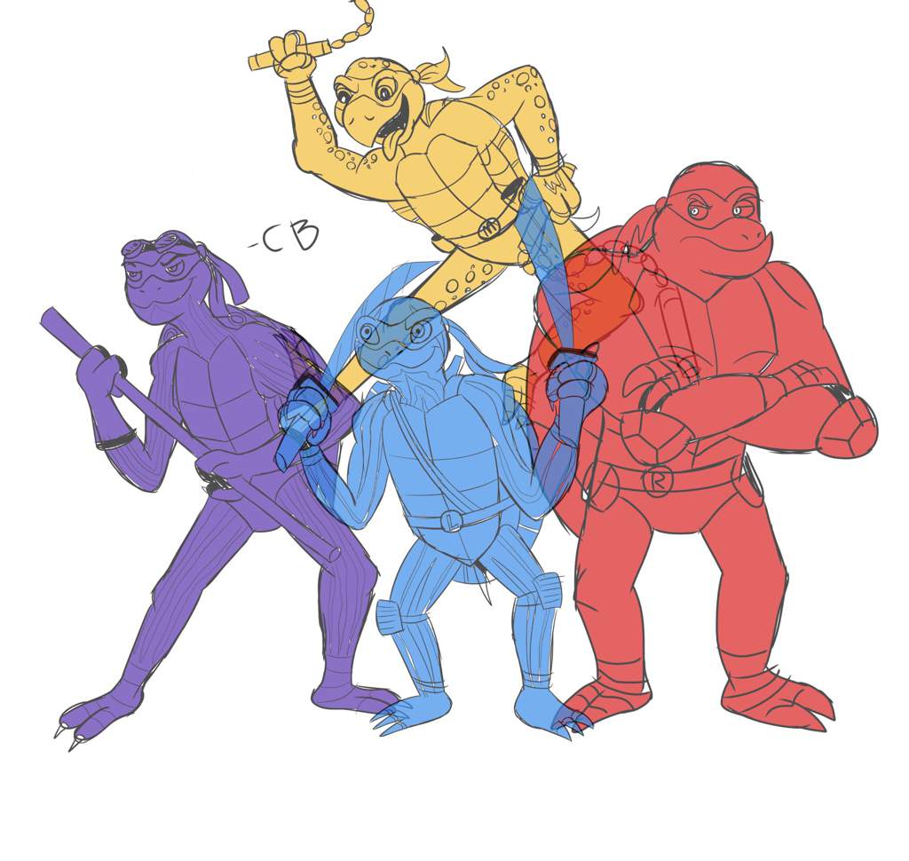 1024x970 new tmnt drawings cartoon amino - Tmnt Drawings