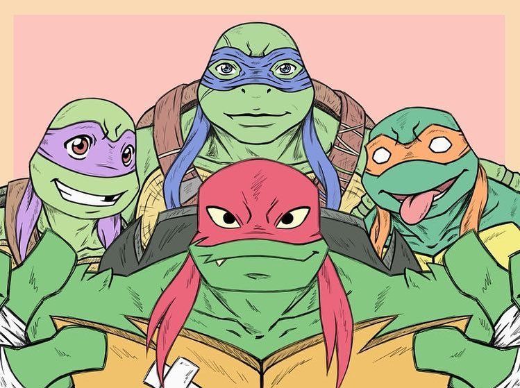 749x559 credit to tmnt drawings from tumblr} - Tmnt Drawings