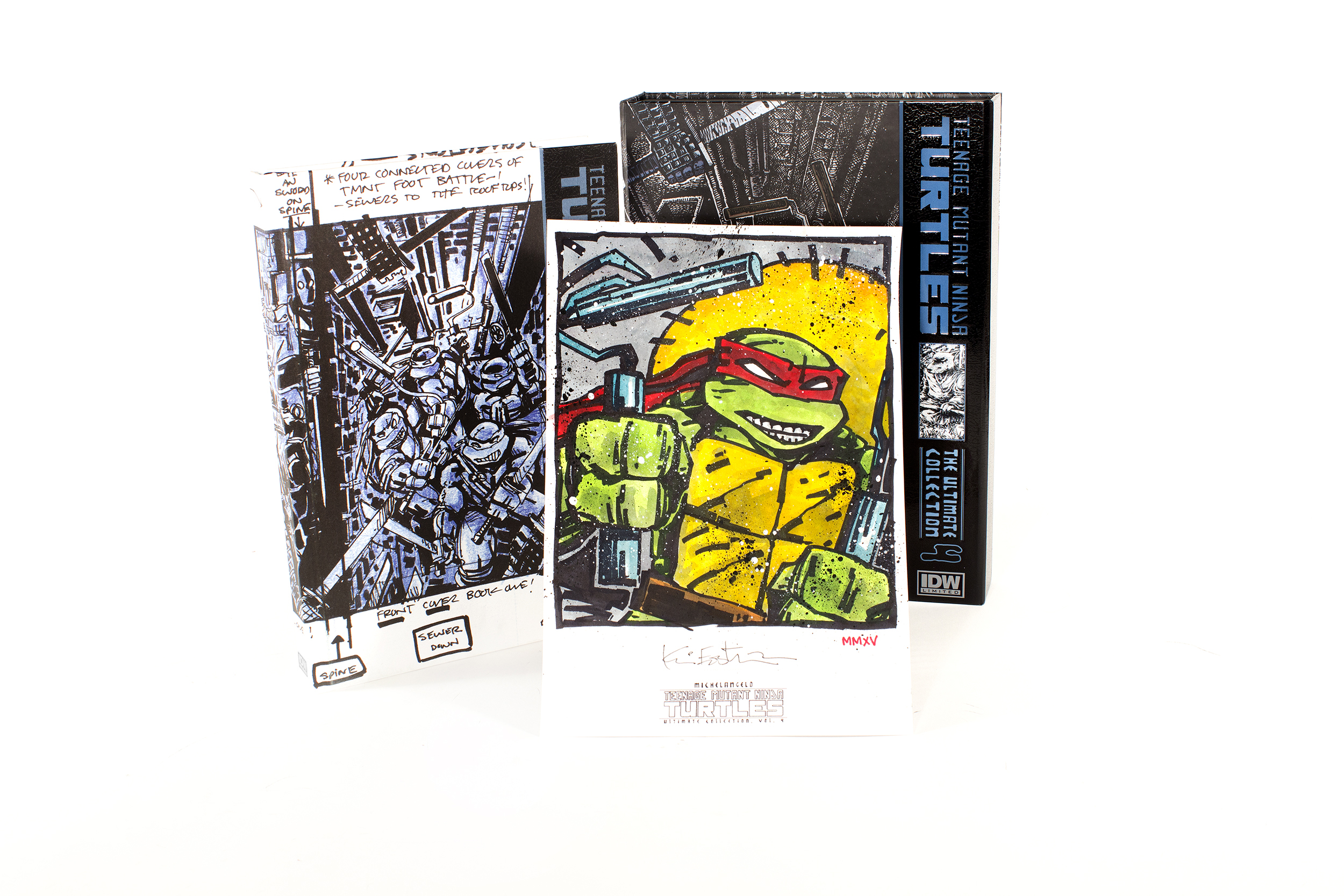 2500x1667 Teenage Mutant Ninja Turtles Ultimate Collection Vol Black - Tmnt Michelangelo Drawing