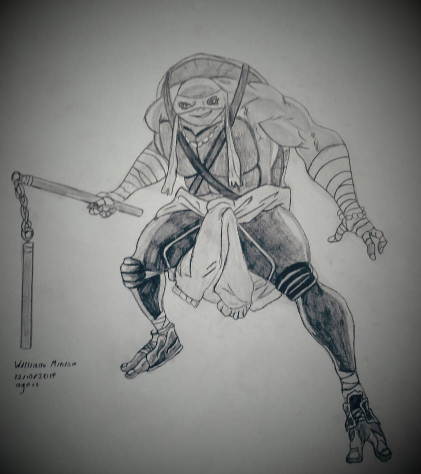 843x948 tmnt michelangelo pencil drawing - Tmnt Michelangelo Drawing