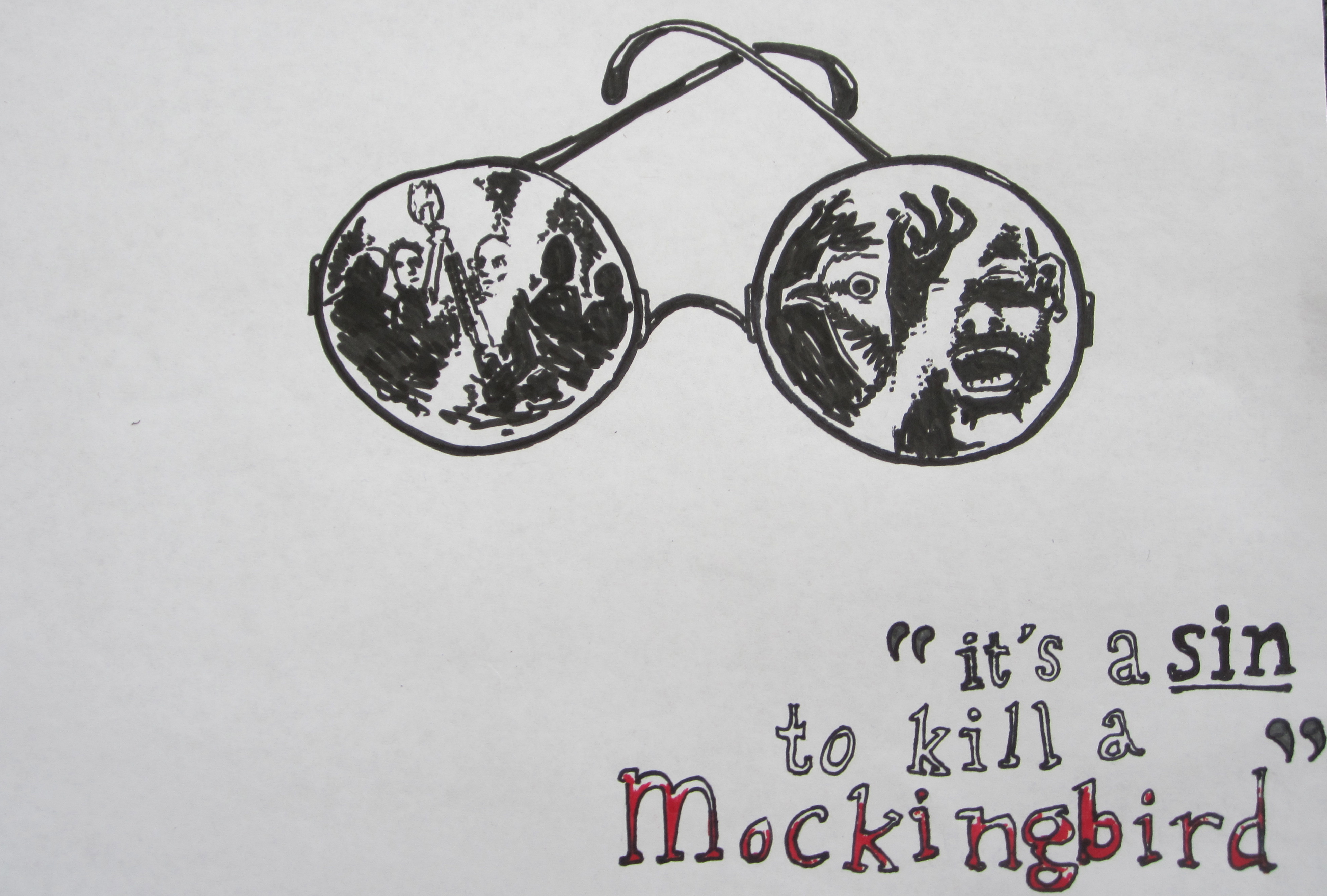 To Kill A Mockingbird Drawings At Paintingvalley Com Explore