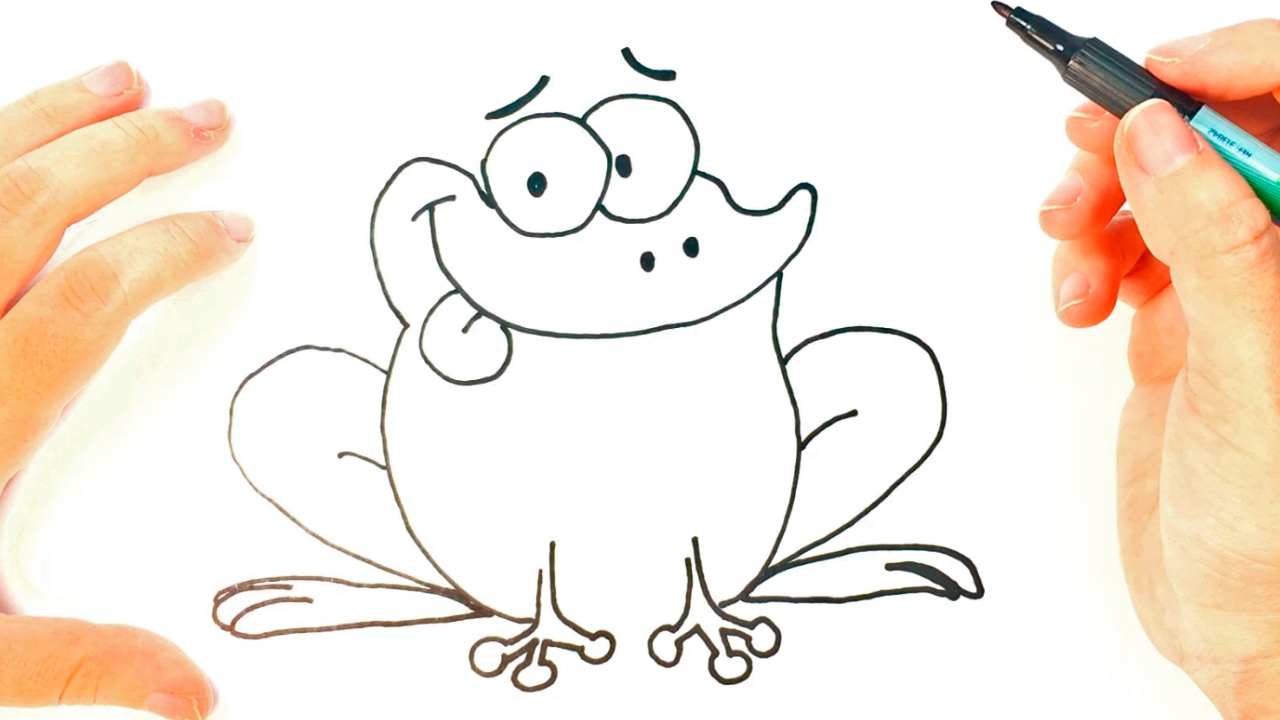 1280x720 how to draw a toad for kids toad easy draw tutorial - Toad Drawing