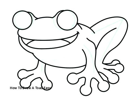 540x405 how to draw a toad easy how to draw a frog draw cartoon frog easy - Toad Drawing