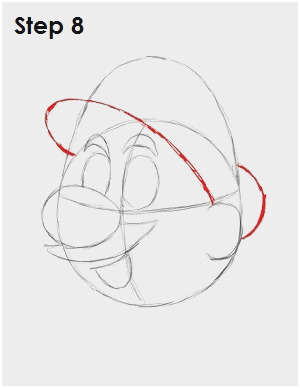 300x388 mario drawing tutorial awesome pin mario toad drawings - Toad Mario Drawing