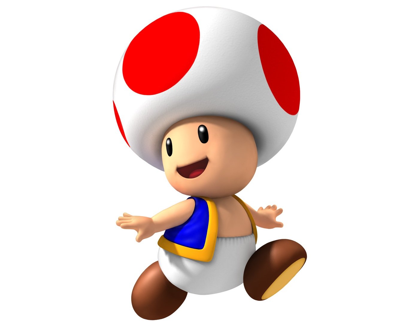 A dick like the mushroom character from mario kart
