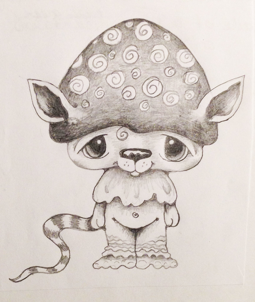 865x1024 the world's most recently posted photos of creature and mushroom - Toadstool Drawing