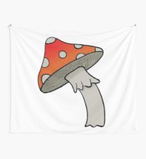 210x230 Toadstool Drawing Wall Tapestries Redbubble - Toadstool Drawing