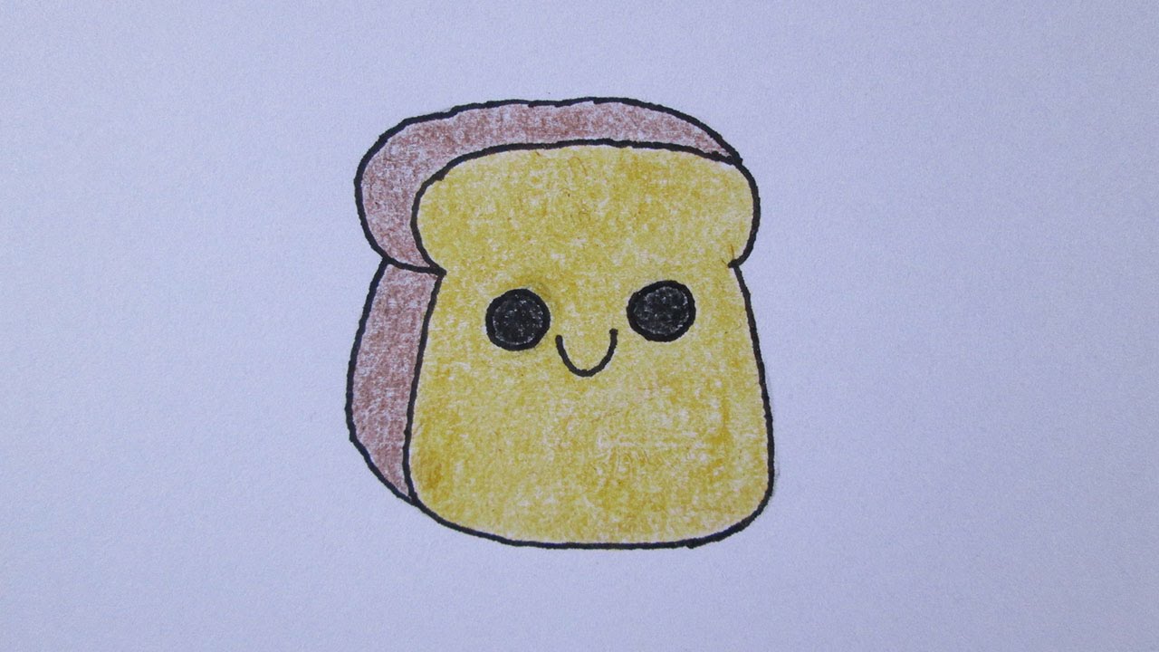 1280x720 how to draw a toast - Toast Drawing