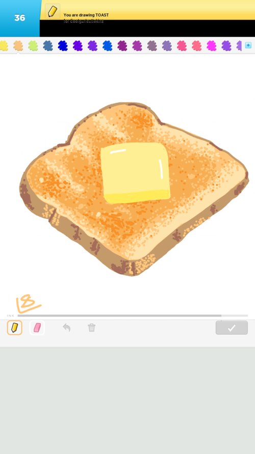 500x889 toast drawings - Toast Drawing