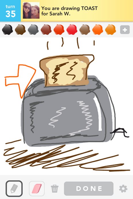 463x694 toast drawings - Toast Drawing