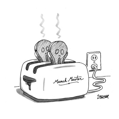 400x400 just a few words with jack ziegler about breakfast foods inkspill - Toaster Drawing