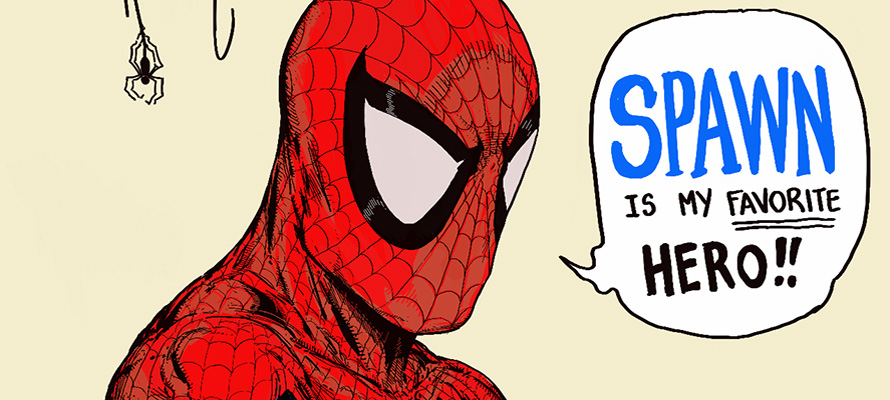 890x400 the basics of drawing spiderman - Todd Mcfarlane Drawing