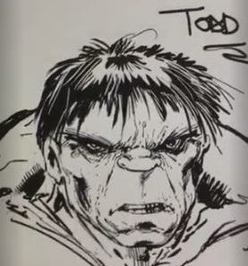 277x297 todd mcfarlane draws the hulk! you have to see the video! - Todd Mcfarlane Drawing