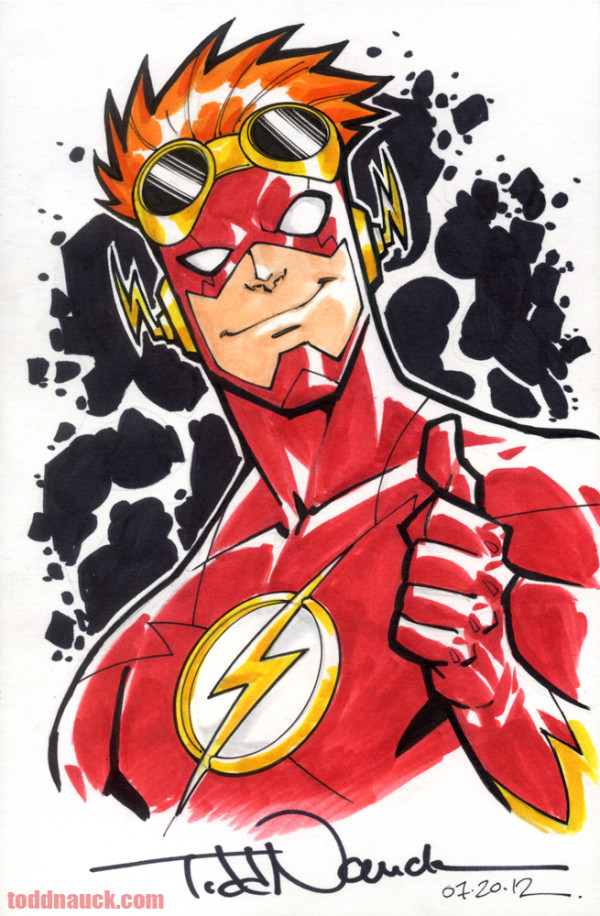 600x916 flashkid flash mash up - Todd Nauck Drawing