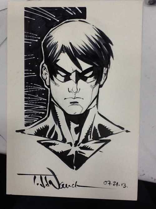 500x667 Todd Nauck Needs To Draw A Booster Gold Series, And Possibly - Todd Nauck Drawing