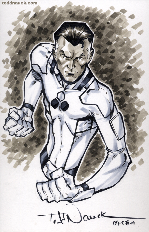 637x990 Superhero The Art Of Todd Nauck - Todd Nauck Drawing