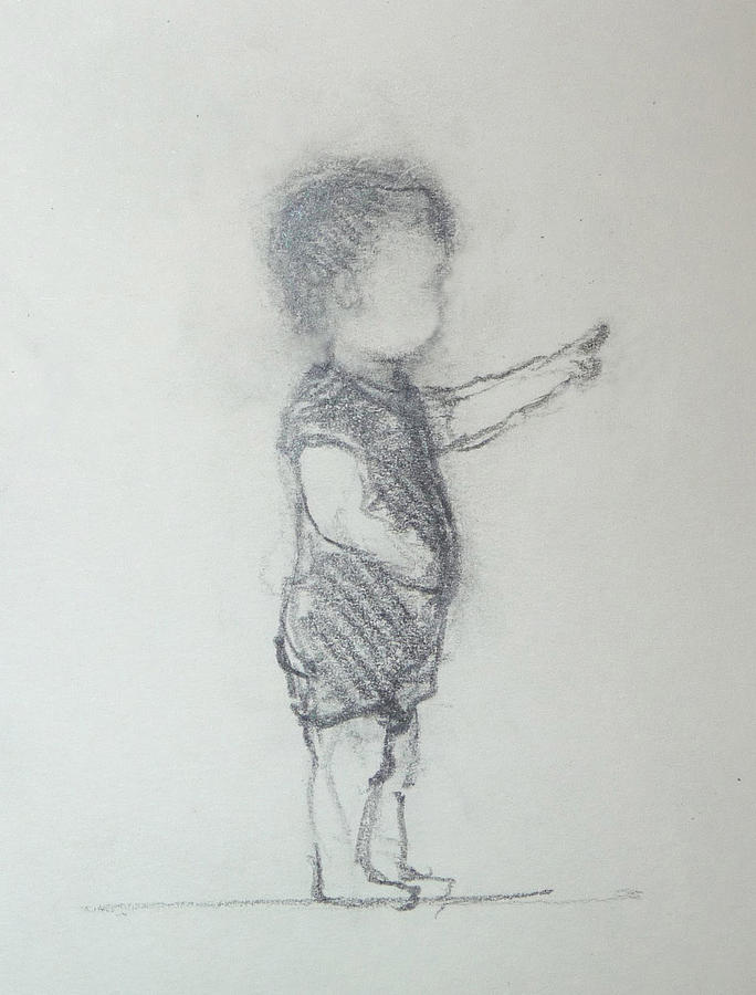 684x900 toddler pointing - Toddler Drawing