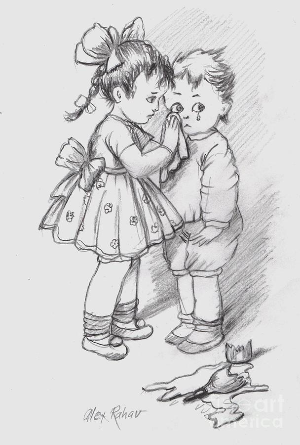 608x900 toddlers drawing - Toddler Drawing