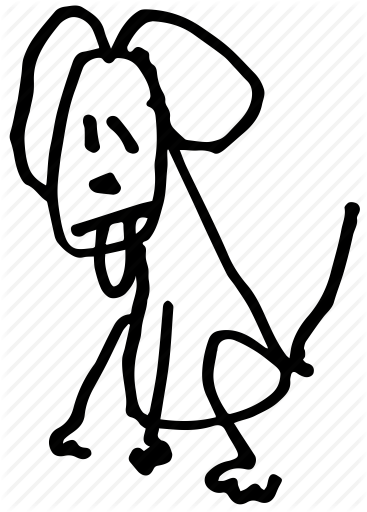 367x512 animal, dog, doodle, drawing, freehand, hand drawn, kids, marker - Toddler Drawing