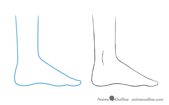 560x350 How To Draw Anime And Manga Feet From Different Views - Toe Drawing