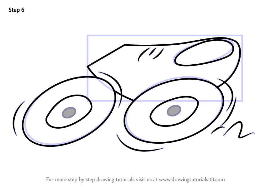 848x602 Learn How To Draw Big Toe From Grojband - Toe Drawing