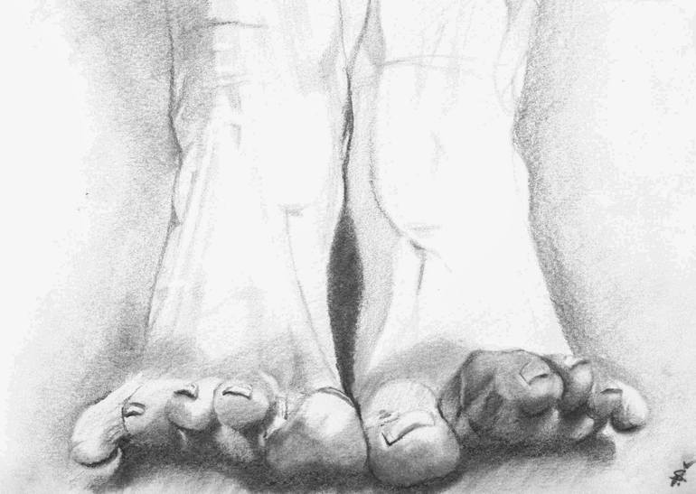 770x547 Toes Drawing - Toe Drawing