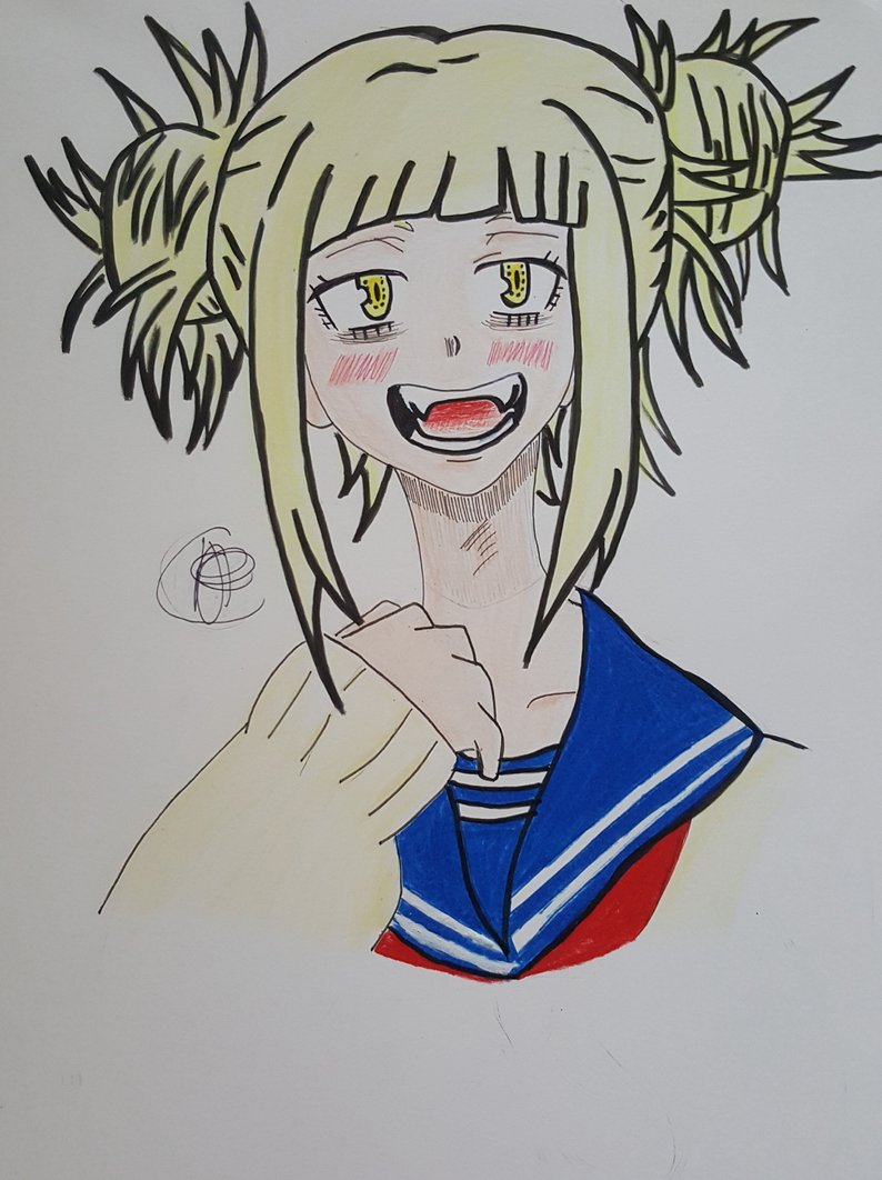 794x1062 my hero academia's himiko toga etsy - Toga Drawing