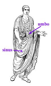 180x300 drawing of toga, tunics, description of roman clothes scarennie - Toga Drawing