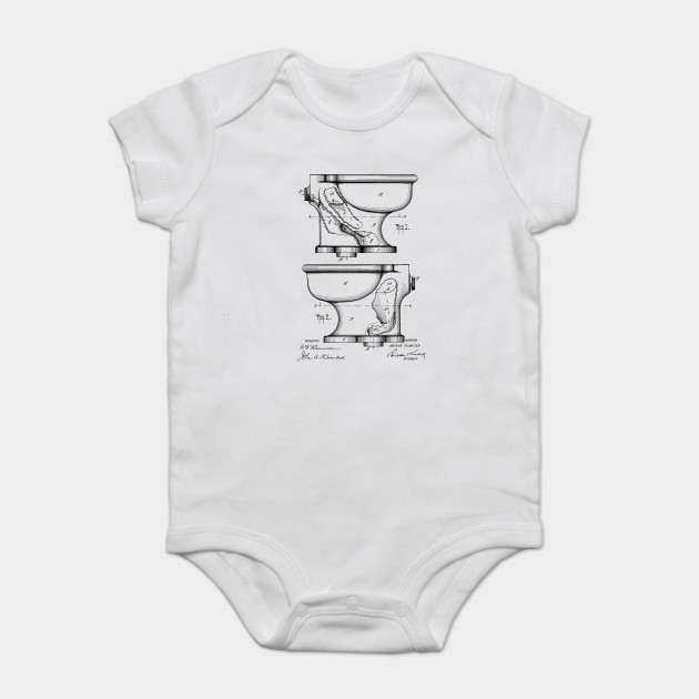 630x630 toilet bowl vintage patent hand drawing - Toilet Bowl Drawing