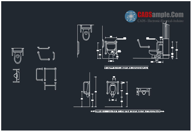 649x449 toilets detail autocad dwg - Toilet Detail Drawing