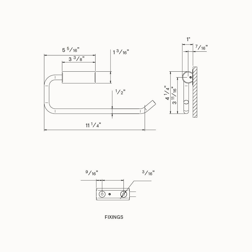 1024x1024 Double Toilet Roll Holder - Toilet Line Drawing