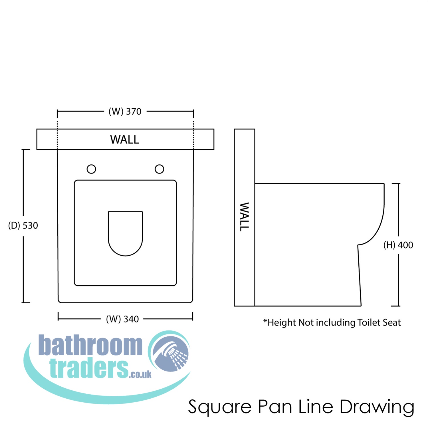 1500x1500 online bathroom store dice back to wall toilet pan - Toilet Line Drawing