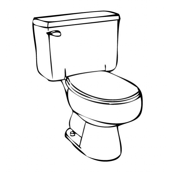 Toilet Line Drawing at PaintingValley.com | Explore collection of