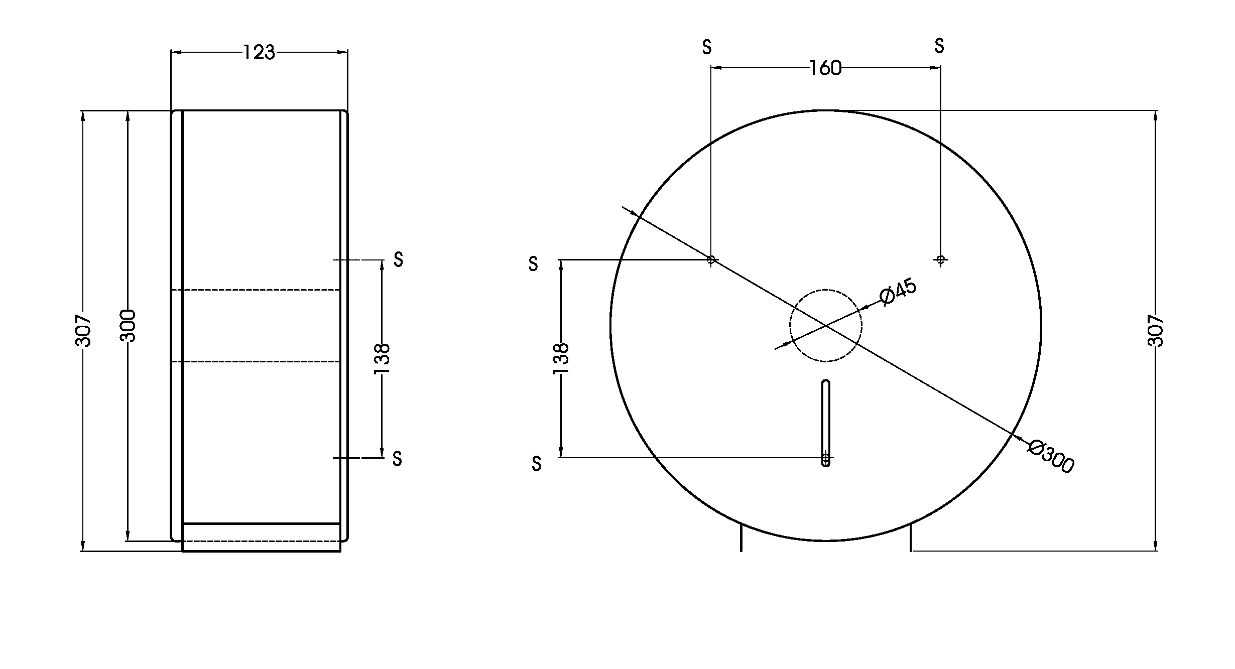 2460x1333 Standard Toilet Paper Dispensers Adaptable To Industrial - Toilet Paper Roll Drawing