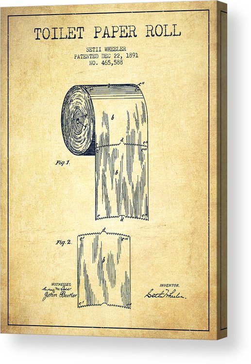 517x750 Toilet Paper Roll Patent Drawing - Toilet Paper Roll Patent Drawing